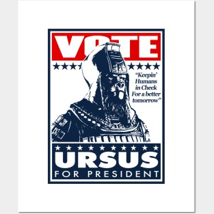 Planet of the Apes - VOTE URSUS Posters and Art